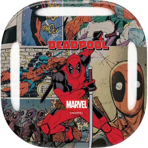 Marvel Deadpool Deadpool Collage Galaxy Buds Live Skin