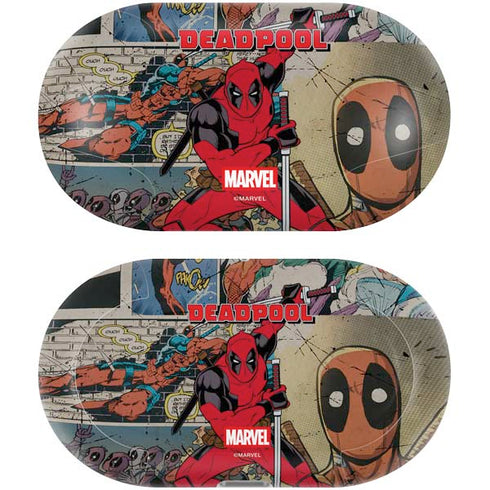 Marvel Deadpool Deadpool Collage Galaxy Buds Plus Skin