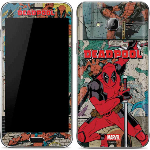 Marvel Deadpool Deadpool Collage Galaxy J3 Skin