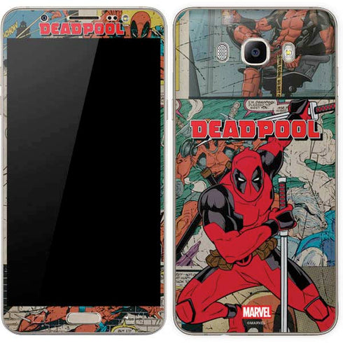 Marvel Deadpool Deadpool Collage Galaxy J7 Skin