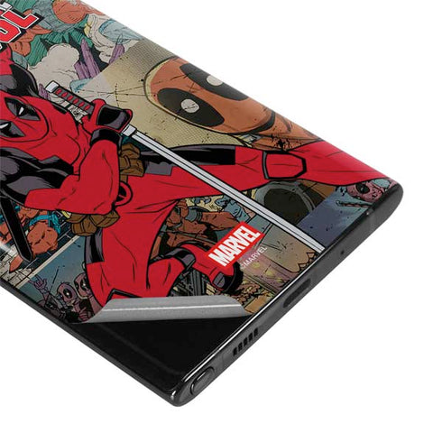 Marvel Deadpool Deadpool Collage Galaxy Note 10 Skin