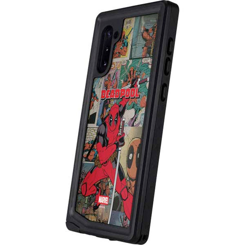 Marvel Deadpool Deadpool Collage Galaxy Note 10 Waterproof Case