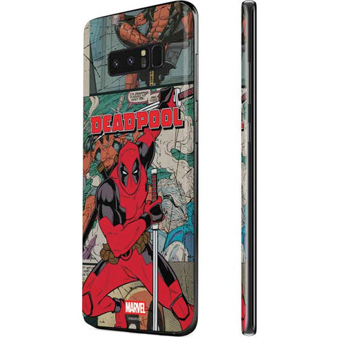 Marvel Deadpool Deadpool Collage Galaxy Note 8 Skin