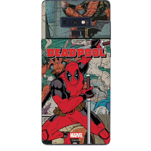 Marvel Deadpool Deadpool Collage Galaxy Note 9 Skin
