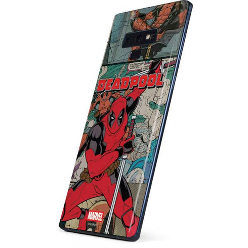 Marvel Deadpool Deadpool Collage Galaxy Note 9 Skin