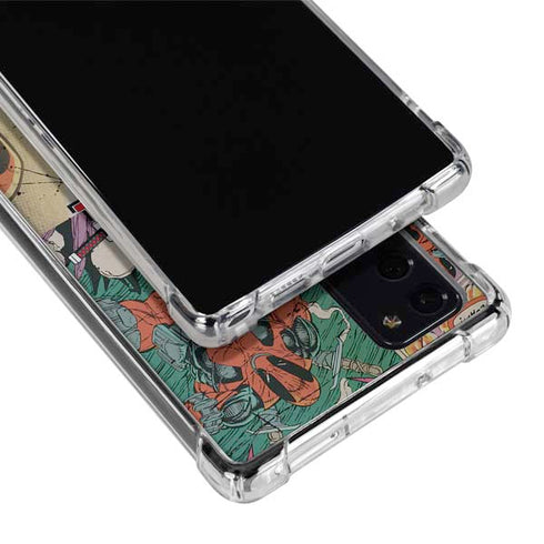 Marvel Deadpool Deadpool Collage Galaxy Note20 5G Clear Case