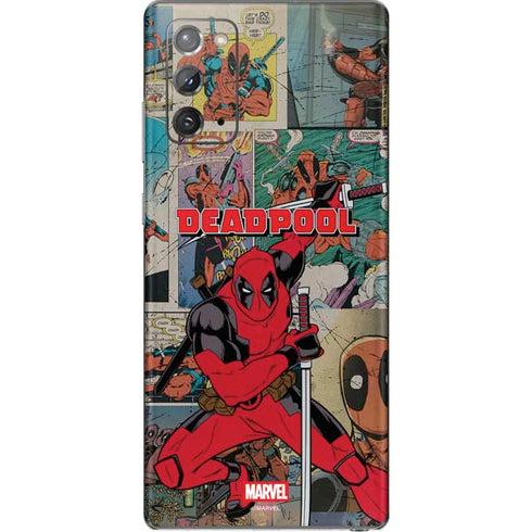 Marvel Deadpool Deadpool Collage Galaxy Note20 5G Skin