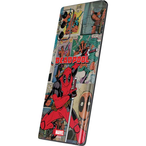 Marvel Deadpool Deadpool Collage Galaxy Note20 5G Skin