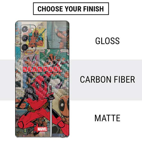 Marvel Deadpool Deadpool Collage Galaxy Note20 5G Skin