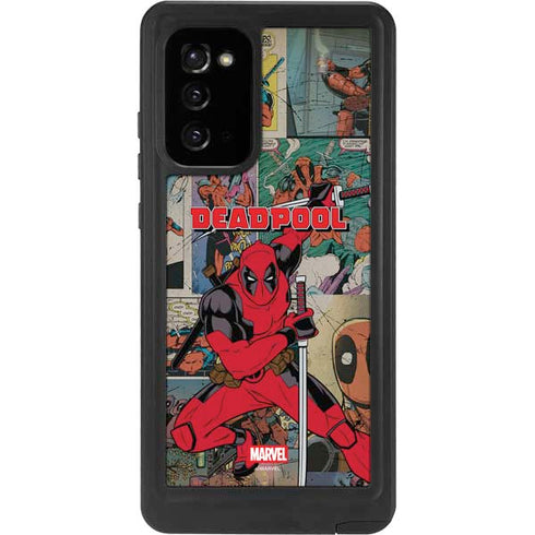 Marvel Deadpool Deadpool Collage Galaxy Note20 5G Waterproof Case