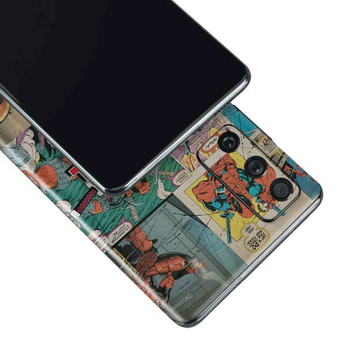 Marvel Deadpool Deadpool Collage Galaxy S20 Fan Edition Skin