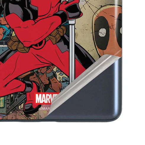 Marvel Deadpool Deadpool Collage Galaxy S20 Fan Edition Skin