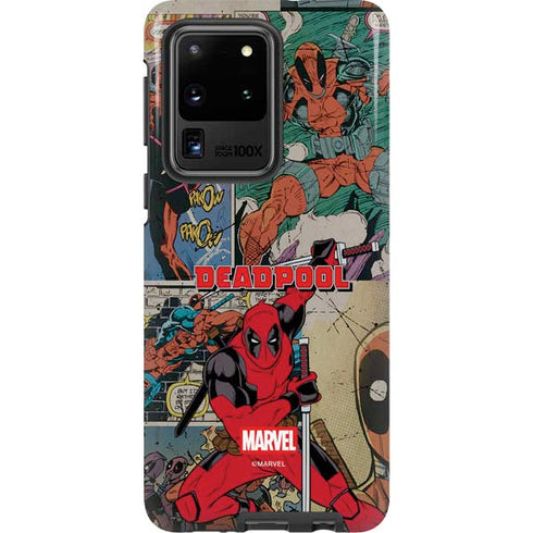 Marvel Deadpool Deadpool Collage Galaxy S20 Ultra 5G Pro Case