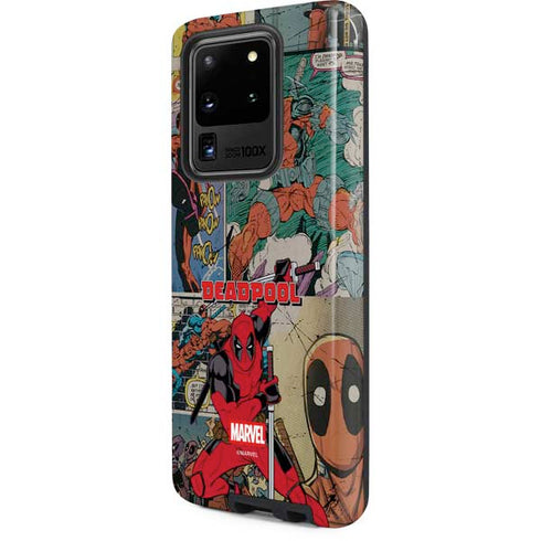 Marvel Deadpool Deadpool Collage Galaxy S20 Ultra 5G Pro Case