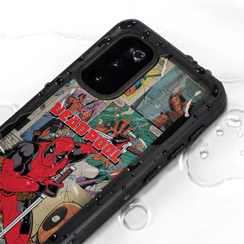 Marvel Deadpool Deadpool Collage Galaxy S20 Waterproof Case