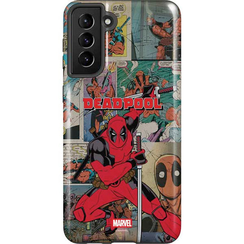 Marvel Deadpool Deadpool Collage Galaxy S21 Plus 5G Pro Case