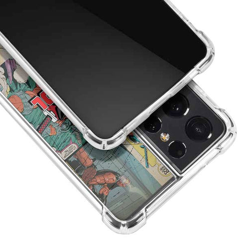 Marvel Deadpool Deadpool Collage Galaxy S21 Ultra 5G Clear Case