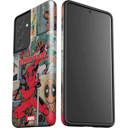 Marvel Deadpool Deadpool Collage Galaxy S21 Ultra 5G Pro Case