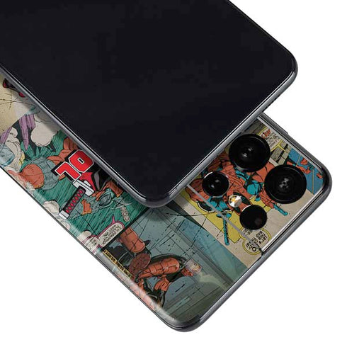 Marvel Deadpool Deadpool Collage Galaxy S21 Ultra 5G Skin