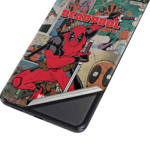 Marvel Deadpool Deadpool Collage Galaxy S21 Ultra 5G Skin