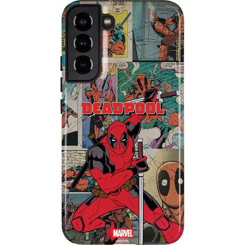 Marvel Deadpool Deadpool Collage Galaxy S22 Plus Pro Case