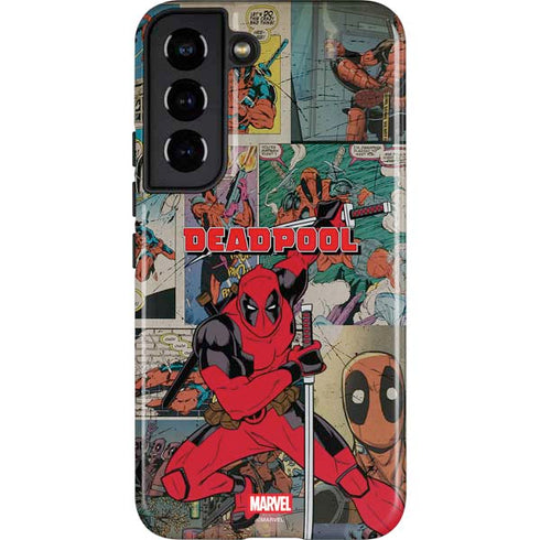 Marvel Deadpool Deadpool Collage Galaxy S22 Pro Case