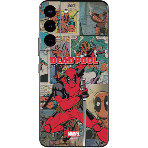 Marvel Deadpool Deadpool Collage Galaxy S22 Skin