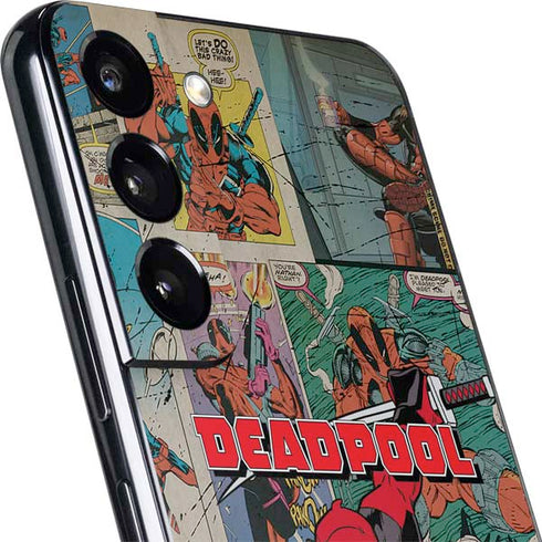 Marvel Deadpool Deadpool Collage Galaxy S22 Skin