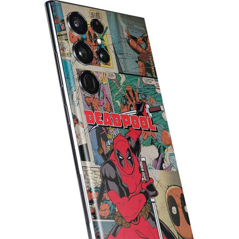 Marvel Deadpool Deadpool Collage Galaxy S22 Ultra Skin