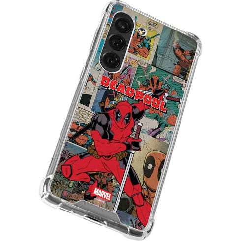 Marvel Deadpool Deadpool Collage Galaxy S23 Clear Case