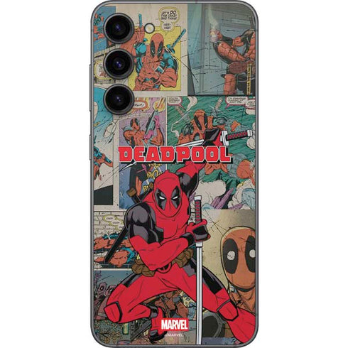 Marvel Deadpool Deadpool Collage Galaxy S23 FE Skin