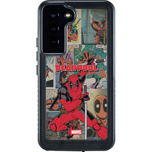 Marvel Deadpool Deadpool Collage Galaxy S23 Plus Waterproof Case
