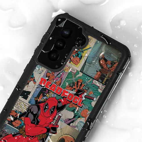 Marvel Deadpool Deadpool Collage Galaxy S23 Plus Waterproof Case