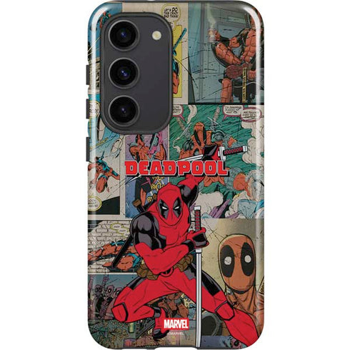Marvel Deadpool Deadpool Collage Galaxy S23 Pro Case