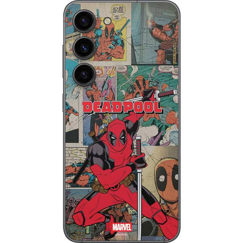 Marvel Deadpool Deadpool Collage Galaxy S23 Skin