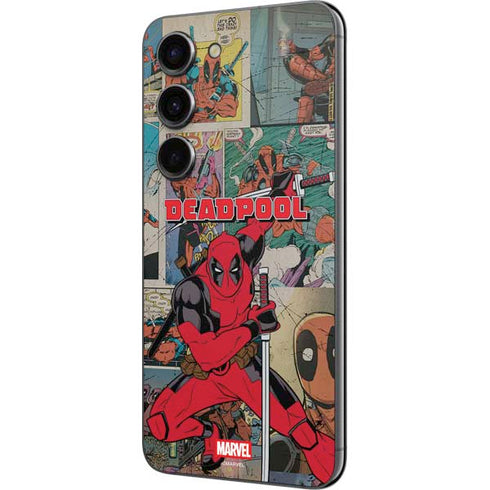 Marvel Deadpool Deadpool Collage Galaxy S23 Skin