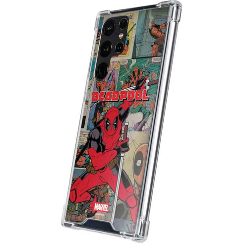 Marvel Deadpool Deadpool Collage Galaxy S23 Ultra Clear Case