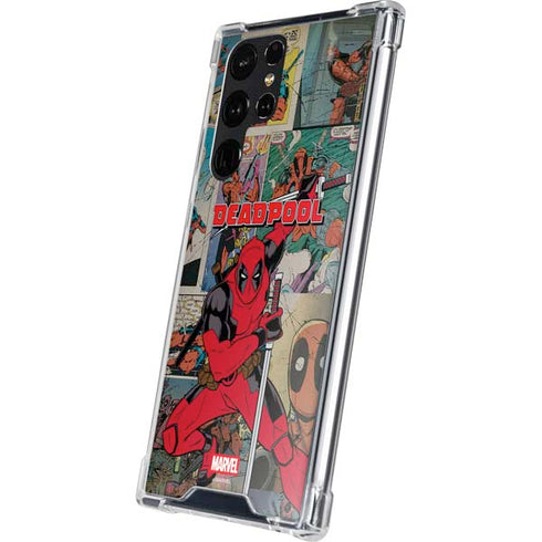 Marvel Deadpool Deadpool Collage Galaxy S24 Ultra Clear Case
