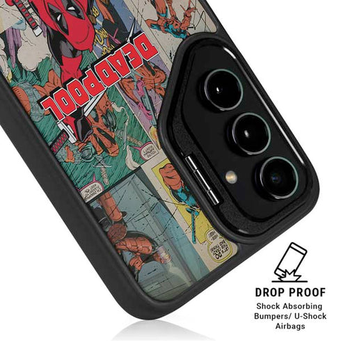Marvel Deadpool Deadpool Collage Galaxy S24 Ultra Kickstand Case