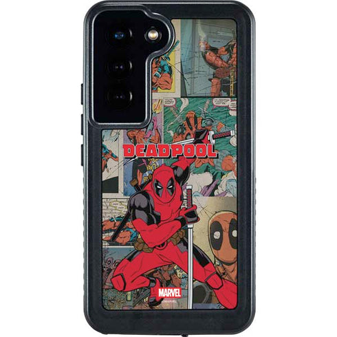 Marvel Deadpool Deadpool Collage Galaxy S24 Waterproof Case