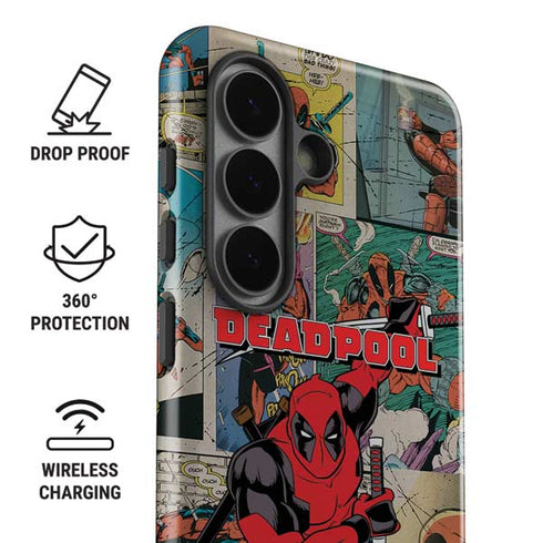 Marvel Deadpool Deadpool Collage Galaxy S26 Plus Impact Case