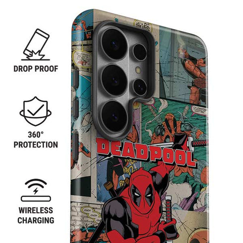 Marvel Deadpool Deadpool Collage Galaxy S26 Ultra Impact Case