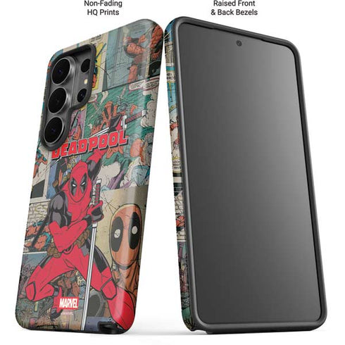 Marvel Deadpool Deadpool Collage Galaxy S26 Ultra Impact Case