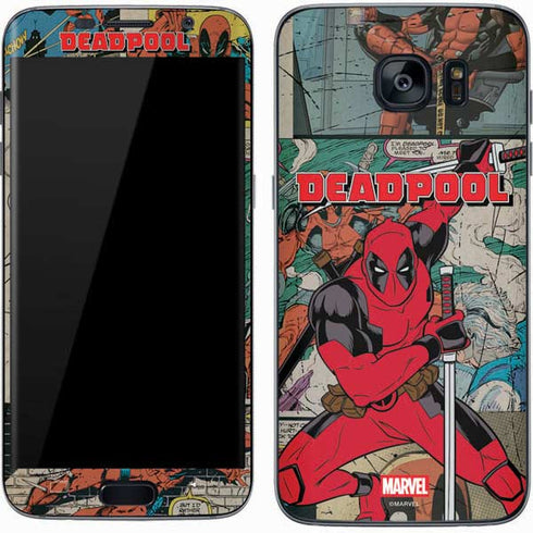 Marvel Deadpool Deadpool Collage Galaxy S7 Skin