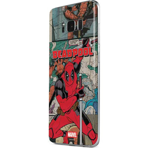 Marvel Deadpool Deadpool Collage Galaxy S8 Skin