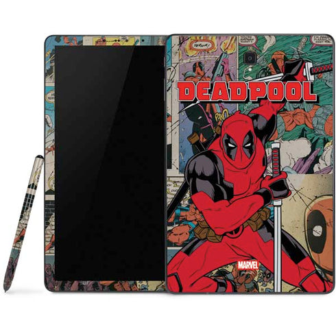 Marvel Deadpool Deadpool Collage Samsung Galaxy Tab Skin