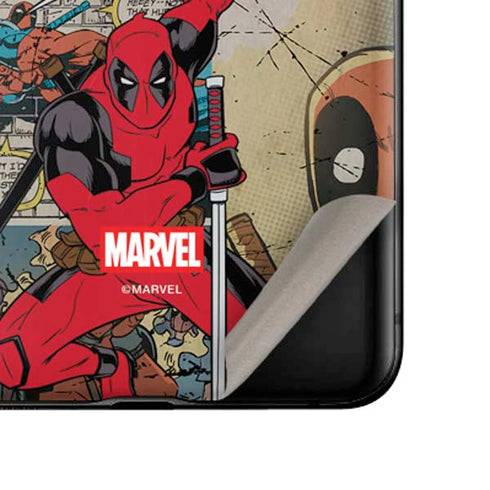 Marvel Deadpool Deadpool Collage Galaxy Z Flip Skin