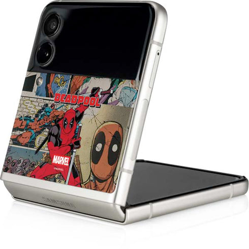 Marvel Deadpool Deadpool Collage Galaxy Z Flip3 5G Skin
