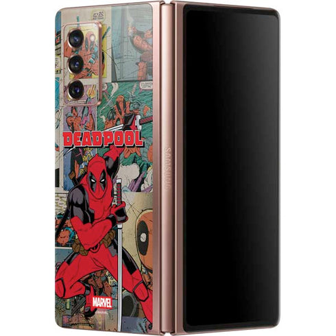 Marvel Deadpool Deadpool Collage Galaxy Z Fold2 5G Skin