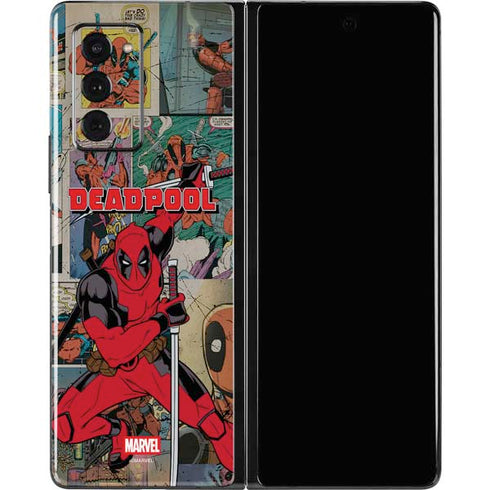 Marvel Deadpool Deadpool Collage Galaxy Z Fold2 5G Skin